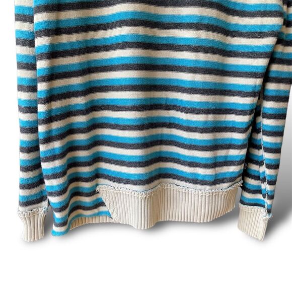 Volcom Crew Neck Sweater Multicolor Pullover Long Sleeve Casual Fall Winter - Picture 3 of 5